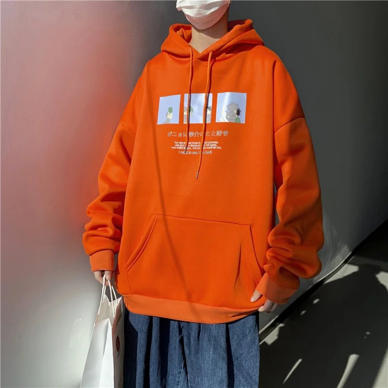 Áo Hoodie Thời Trang Thu Đông Size S-3XL 7 Màu Tùy Chọn Cho Nam Và Nữ Thích Hợp Cho Các Cặp Đôi