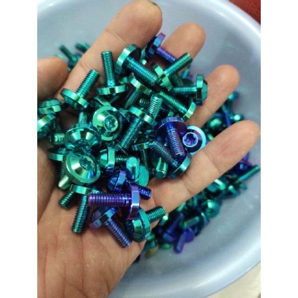 Ốc Titan Gr5 Gắn Dàn Áo Các Dòng Xe Size 4li 5li 6li 8li