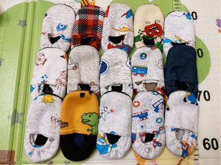 Giày vải cho bé trai set 10 đôi