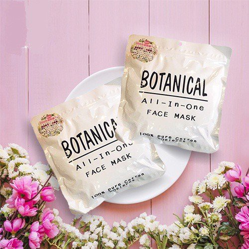 Mặt nạ dưỡng ẩm Botanical All In One Face Mask 30 miếng - Nhật