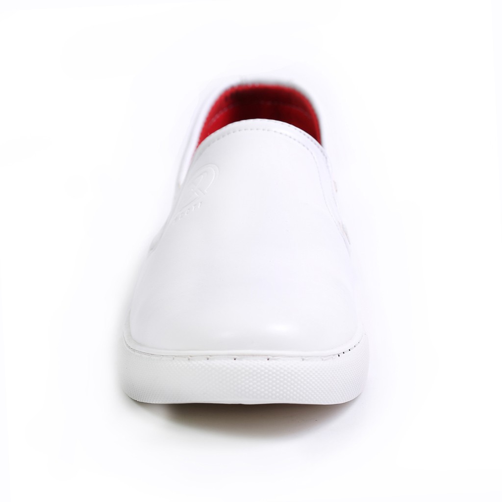 Giày Slip On Nam Aroti Đế Khâu Chắc Chắn Phong Cách Đơn Giản Màu Trắng - M498-TRANG(VT)-Kèm Vòng Tay Phong Thủy | BigBuy360 - bigbuy360.vn