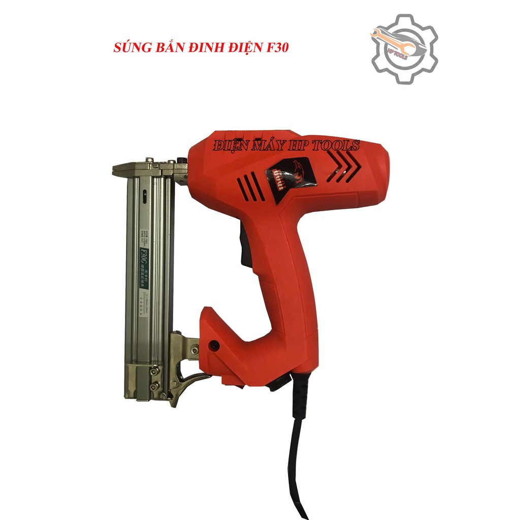 Máy bắn đinh gỗ F30 chạy điện 220V-Máy bắn đinh gim thẳng F30-