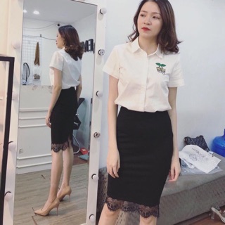 Chân váy bút chì