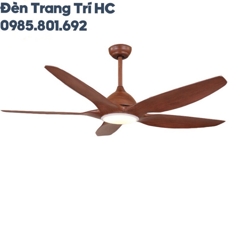 Quạt Trần Đèn 5 Cánh Mẫu Mới Nhất Bảo hành 10 năm