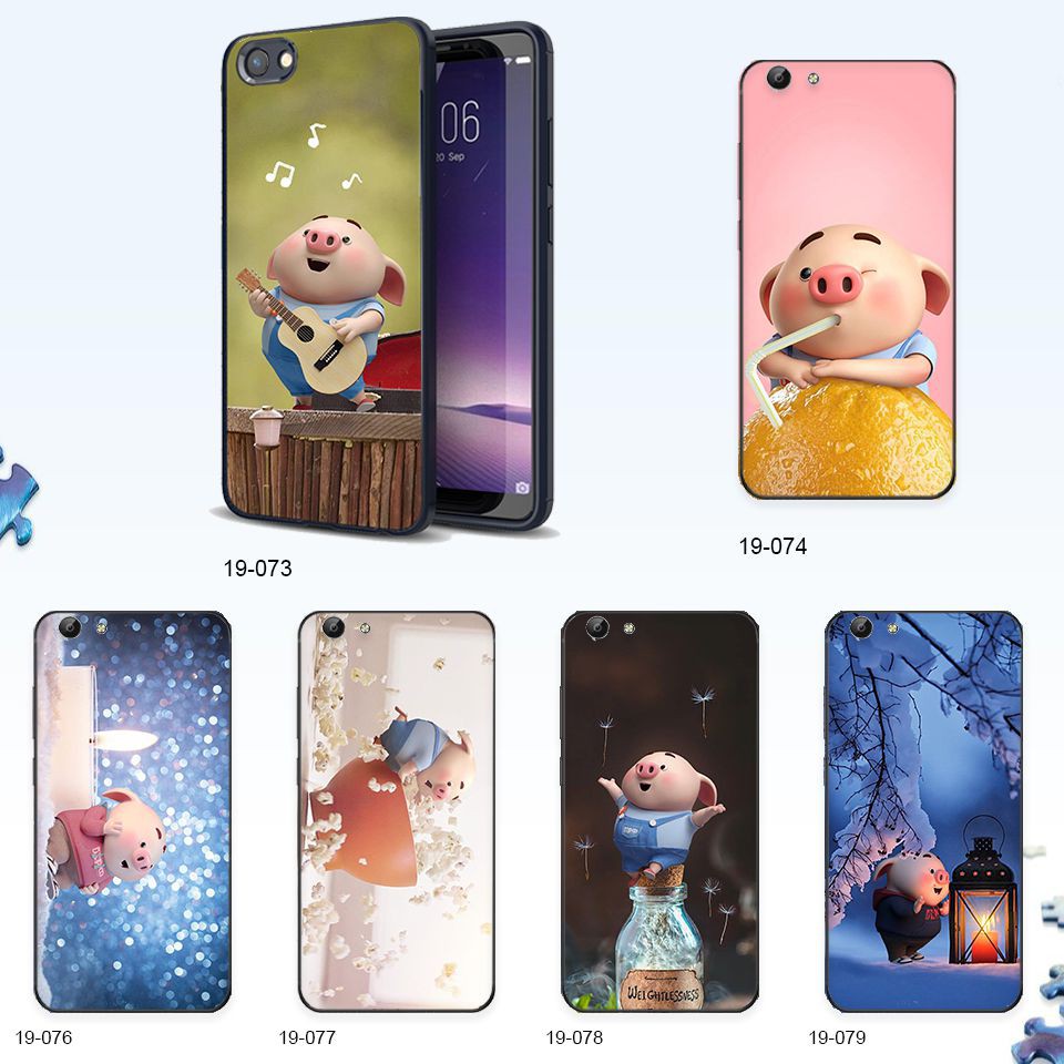 Skin dán Vivo Y69, Y71 hình Heo con dễ thương