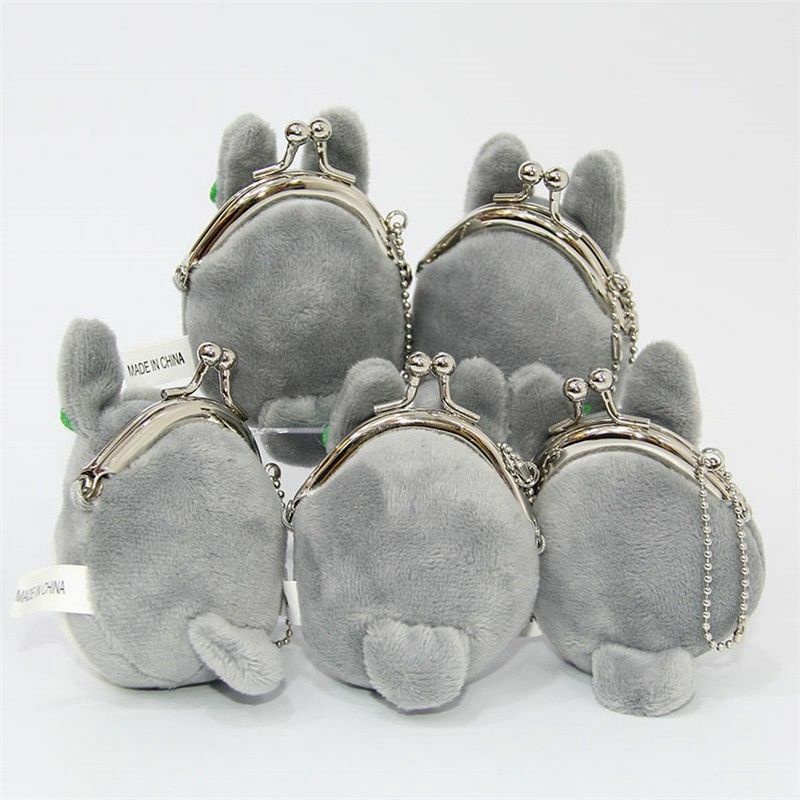 Ví Đựng Tiền Xu Hình Totoro Nhồi Bông Dễ Thương