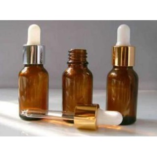 Chai lọ thủy tinh đựng tinh dầu - serum đầu bóp giọt 5ml-10ml