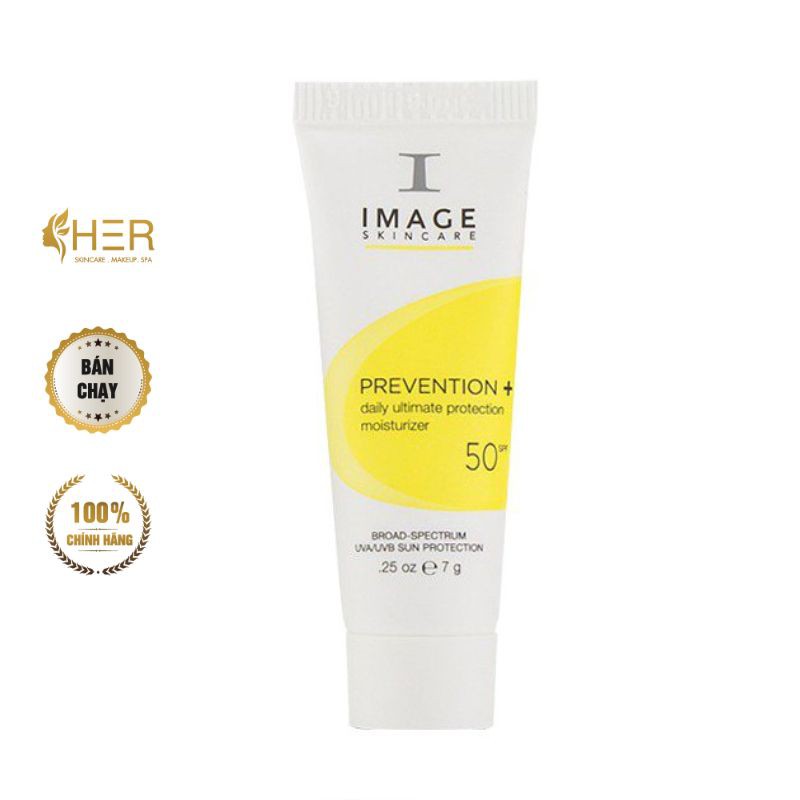 Kem Chống Nắng Cho Da Hỗn Hợp Image Skincare PREVENTION+ Daily Ultimate Protection Moisturizer SPF50 3.2oz / 91g/ 1921