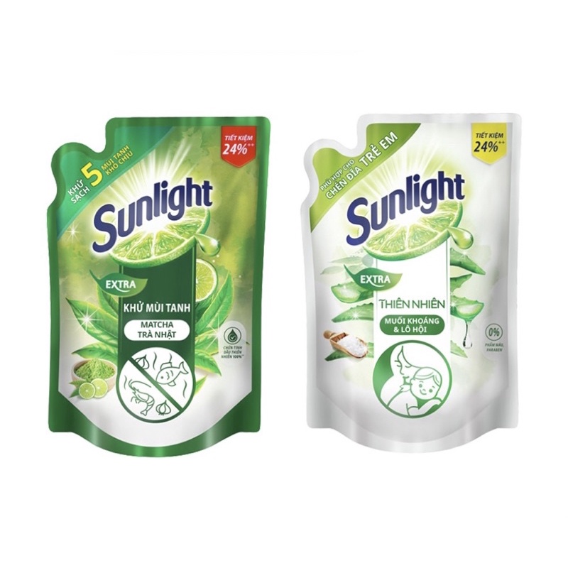 NƯỚC RỬA CHÉN SUNLIGHT THIÊN NHIÊN