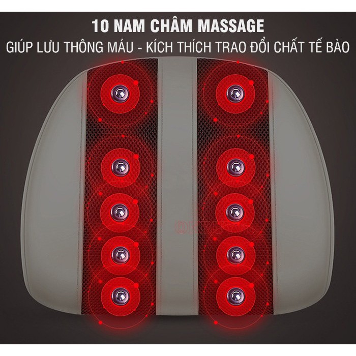 Máy massage lưng cổ vai gáy đa năng YIJIA YJ-M3 - CHÍNH HÃNG