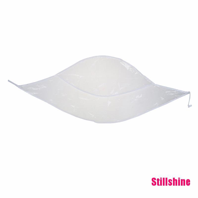 Mũ bonnet bằng nhựa trong suốt bảo vệ kiểu tóc khi trời mưa cho nữ | BigBuy360 - bigbuy360.vn
