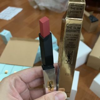 Son ysl slim bạc