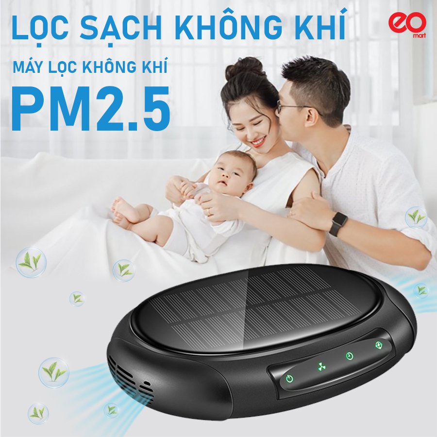 Máy Lọc  Không Khí  Lượng năng lượng mặt Trời EOMART  Mang Không Gian Xanh Đến Xế Yêu Của Bạn [CHÍNH HÃN