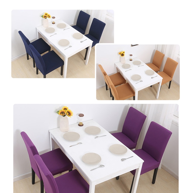 Universal Washable Elastic Cloth Stretch Chair Cover Slipcover Home Dining Room Hotel Wedding Banquet Party Decorations