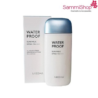 Kem chống nắng MISSHA All Around Safe Block Waterproof Sun Milk SPF50+/PA+++