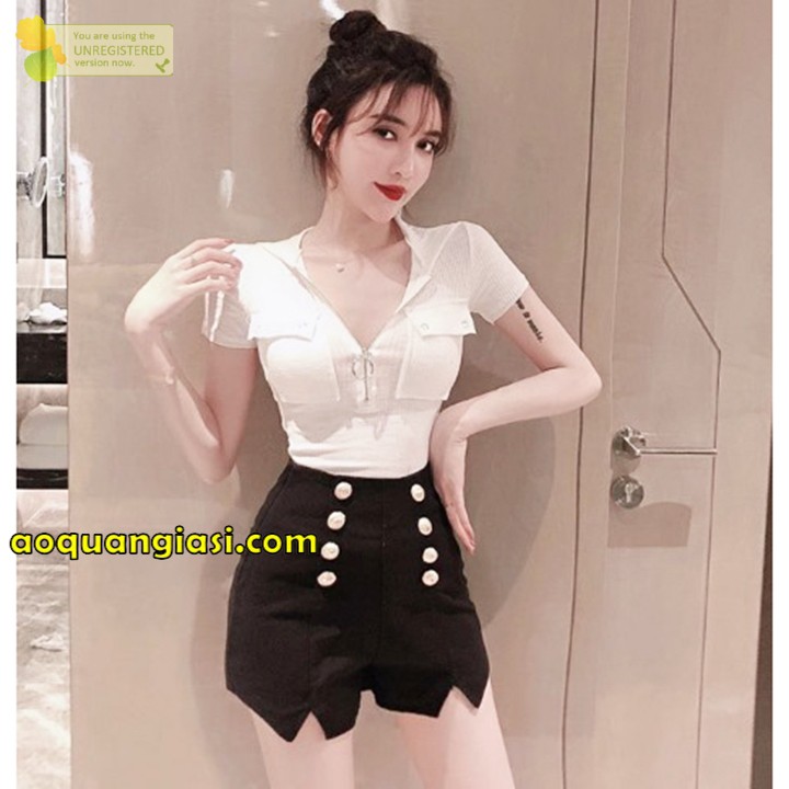 Quần short kaki 8 nút mẫu 32 MT602