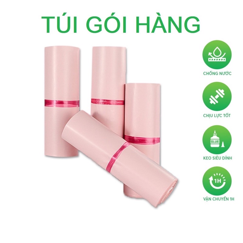 🌟 500g - 1kg TÚi GÓI HÀNG NIÊM PHONG🌟- Chất Liệu PE - Sắc Màu  Pastel. Loại 1 lớp - Bóng Dẻo Dai - Mịn !