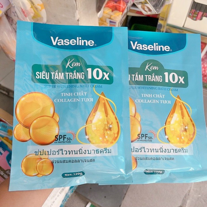 Kem Tắm Vaseline 10x Thái Lan