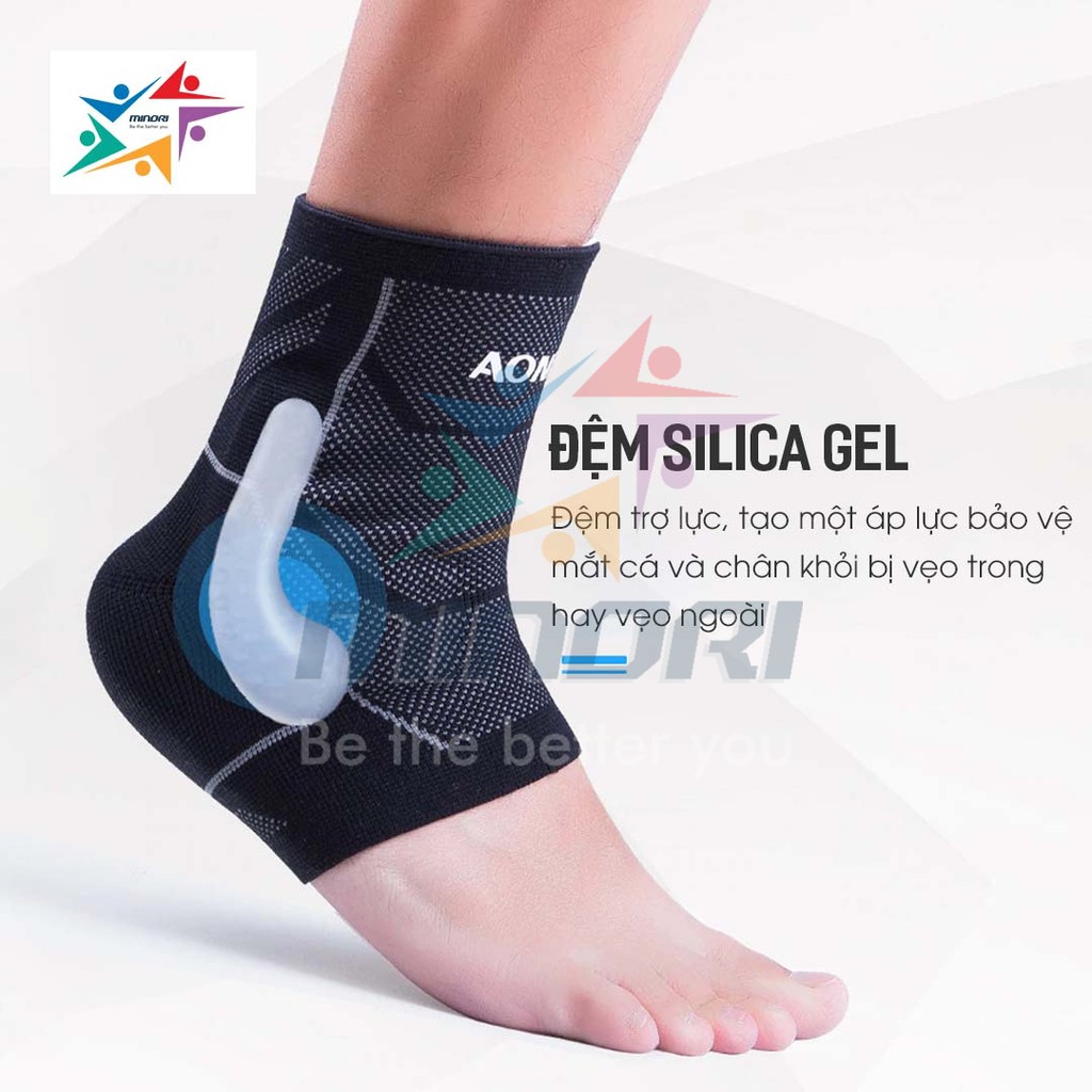 Bó Gót Bảo Vệ Mắt Cá Chân Khi Tập Luyện Thể Thao - Ôm Sát, Hạn Chế Chấn Thương