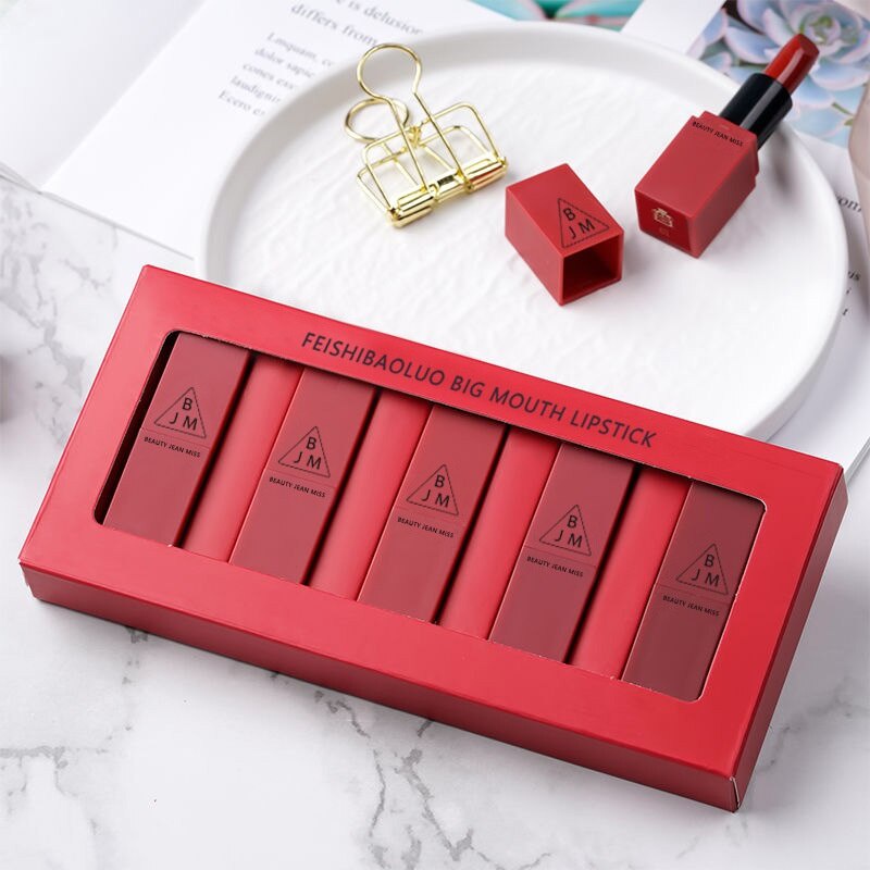 Set 5 Thỏi Son Sáp Mini Dưỡng Ẩm Lâu Trôi