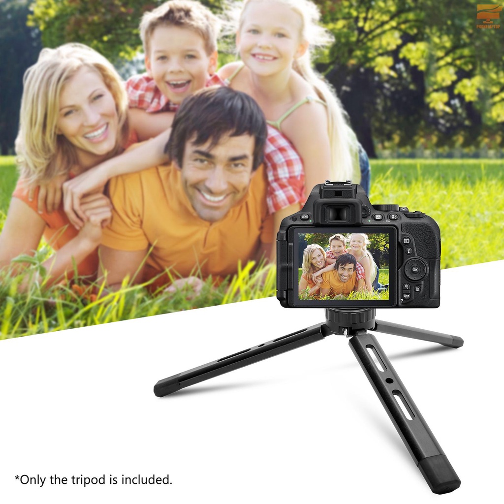 Giá đỡ ba chân mini chất liệu hợp kim nhôm kèm ốc vít 1 / 4 inch cho máy ảnh Dslr Ildc