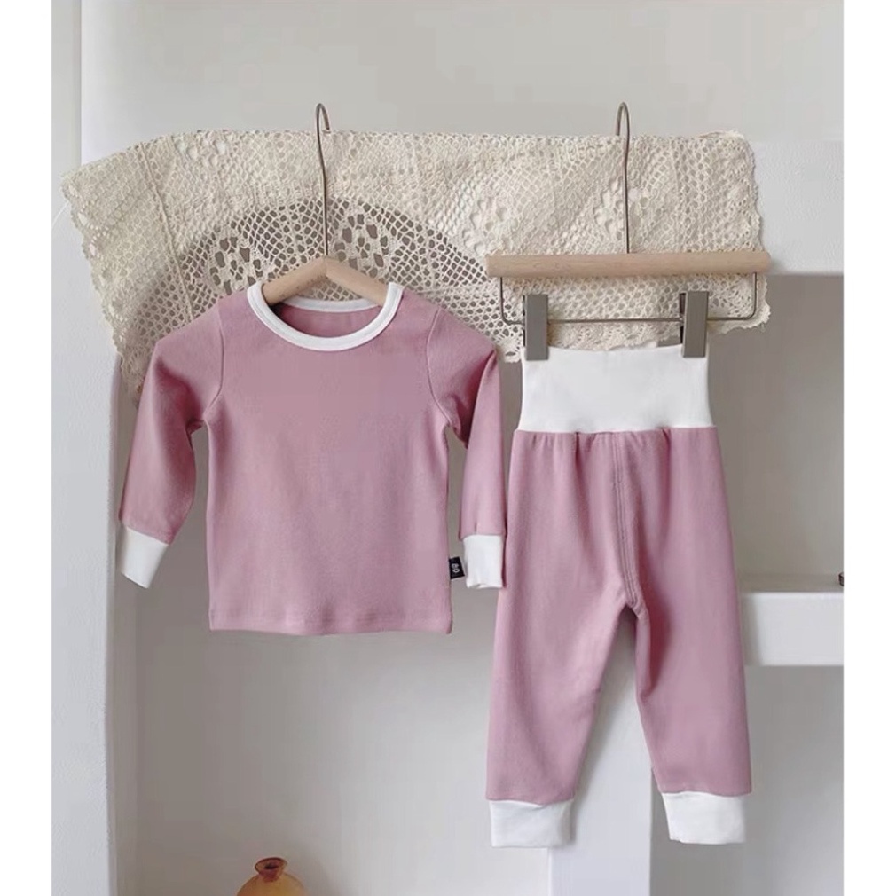 Bộ Quần Áo Trẻ Em Dài Tay Minky Mom Bozip Dài Cao Cấp Cho Bé Chất Borip Dày Dặn Siêu Ấm Mùa Thu Đông Size 5-17kg