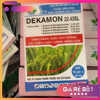 1 gói thuốc kích thích sinh trưởng DEKAMON - dùng cho hoa lan , hoa hồng và hoa cây cảnh