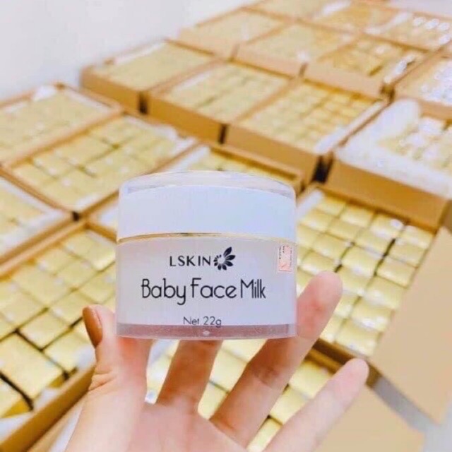 kem sữa baby face milk