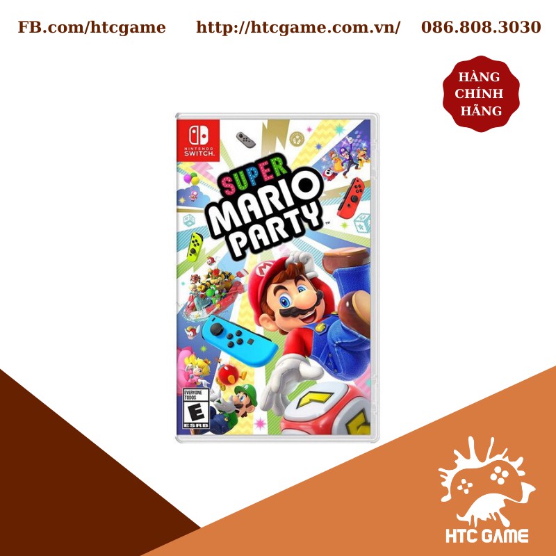 Super Mario Party thẻ game cho máy Nintendo Switch