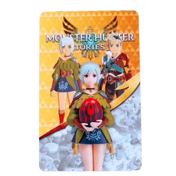 Set 3 Thẻ Amiibo  Game Monster Hunter Rise Stories  Nintendo Switch, Nintendo Switch Lite