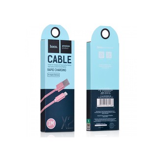 Cáp sạc hoco x2 lightning/ micro 1m bọc dù - chính hãng - new hn
