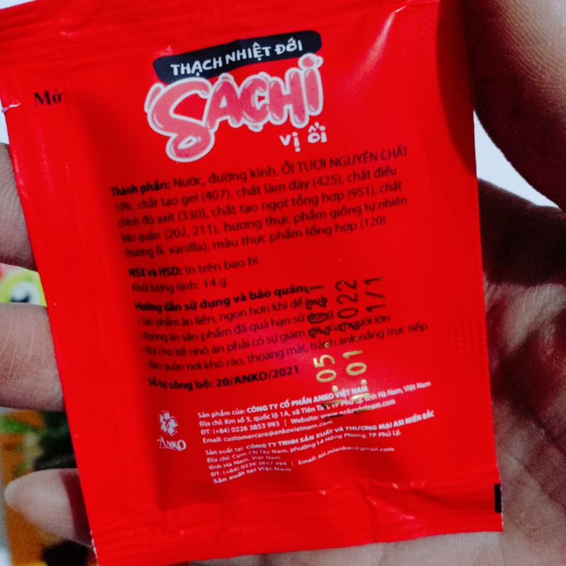Thạch Trái Cây Tươi Nguyên Chất Sachi ⚡ FREESHIP ⚡Thạch Zai Ngon Vị Xoài , Dứa , Ổi , Quất
