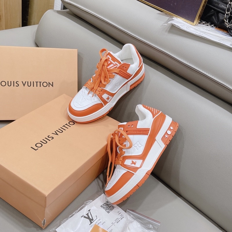 Giày thể thao sneaker lv vip viền pha màu fullbox