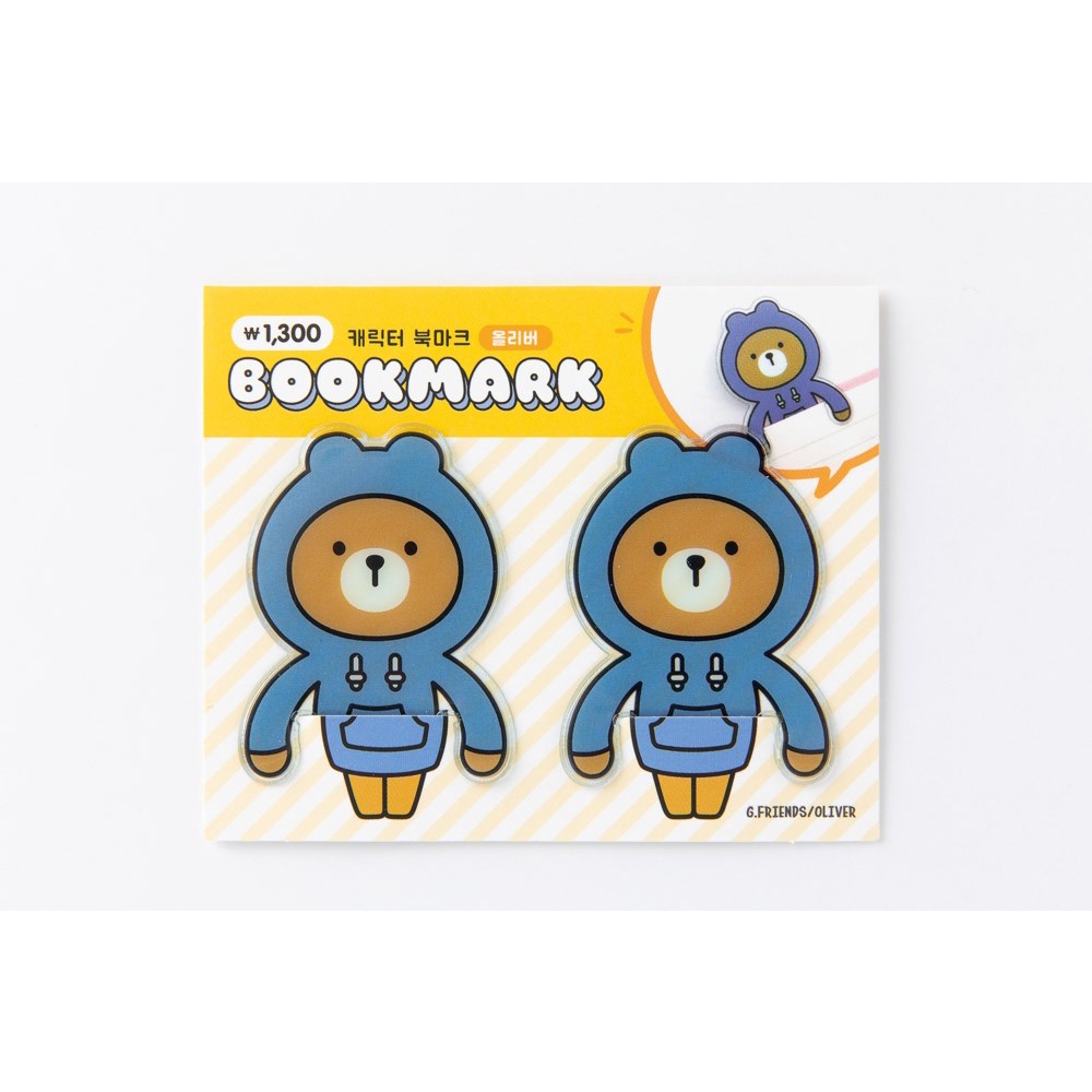 Set 2 Thẻ Bookmark ARTBOX Hàn Quốc Bằng PVC Dùng Để Đánh Dấu Sách