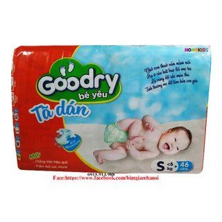 Tã dán Goodry các size S46/M42/ L38/XL34
