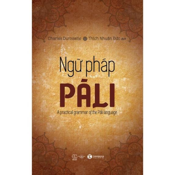 Sách - Ngữ Pháp Pali - Thích Nhuận Đức