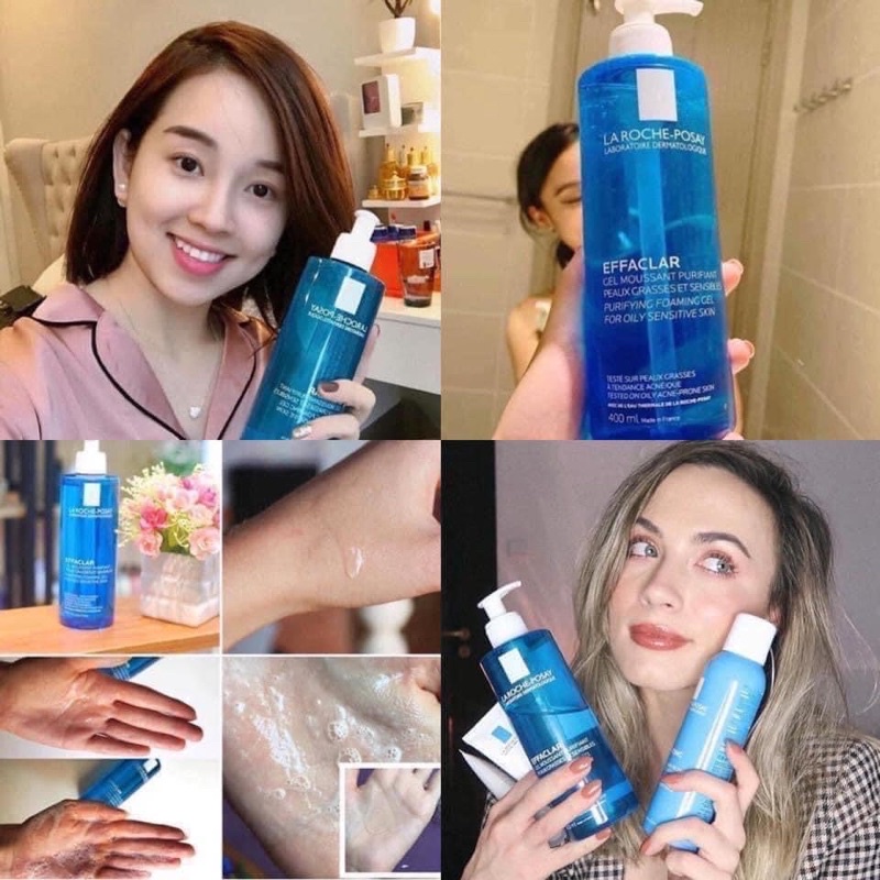 Sữa rửa mặt La Roche Posay Effaclar Purifying Foaming Gel Cleanser