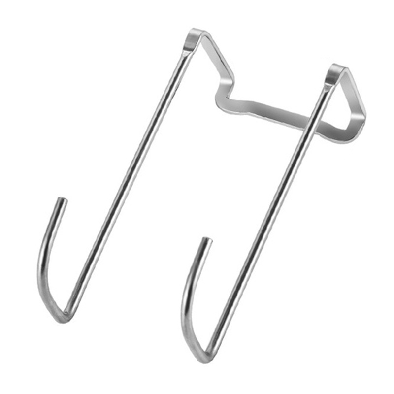 Móc Treo Chìa Khóa Hình Chữ S Bằng Thép Không Gỉ Tiện Dụng Cho Nhà Bếp/ Nhà Tắm