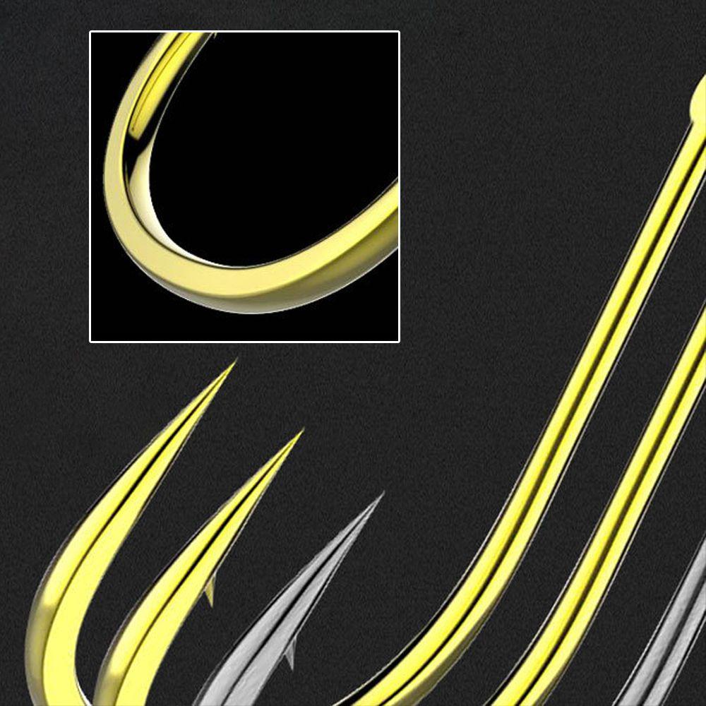 Set 500 Lưỡi Câu Cá Màu Đen Chất Lượng Cao