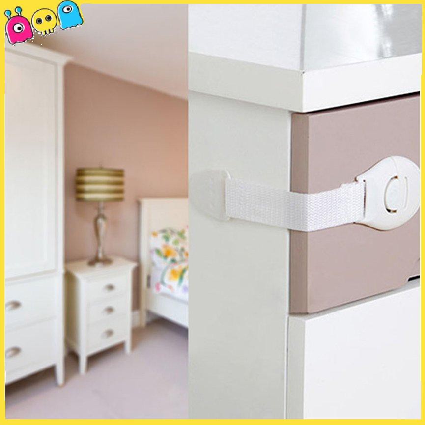 Dây Khóa Gài Tủ Lạnh/Ngăn Kéo Tủ Bảo Vệ An Toàn Cho Bé | BigBuy360 - bigbuy360.vn