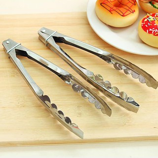 🔥 rẻ vô địch 🔥 kẹp inox gắp đá, than, đồ ăn nóng đa năng dùng cho nhà hàng, nhà bếp, dã ngoại 🔥🔥🔥