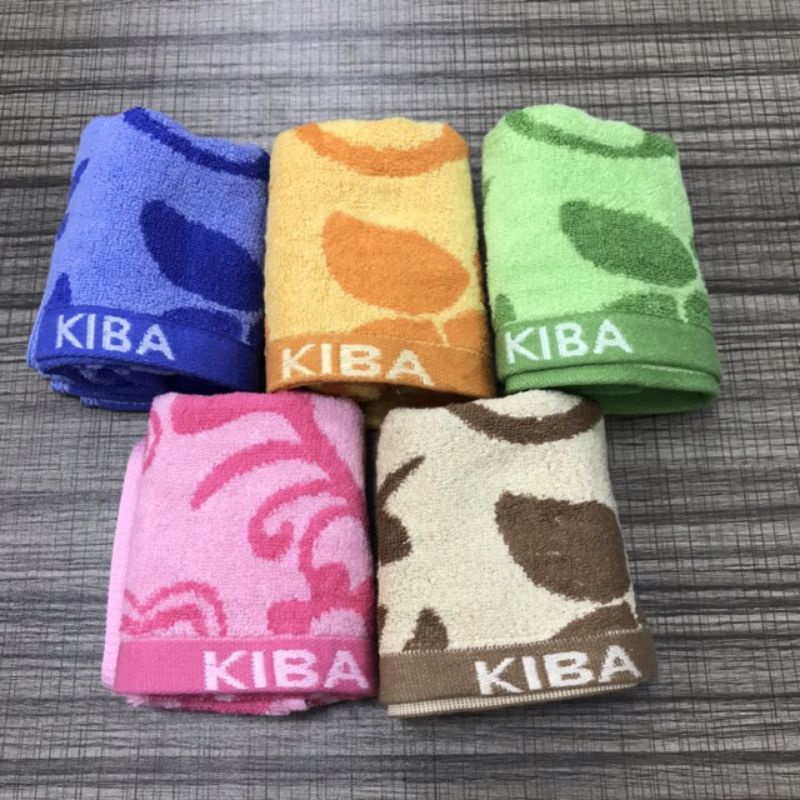 Khăn mặt Kiba cao cấp in hoạ tiết KT 30x45.