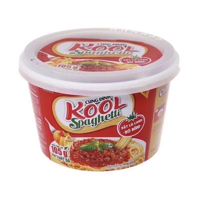 Mì Trộn Khô Cung Đình Kool Spaghetti Hộp 105g