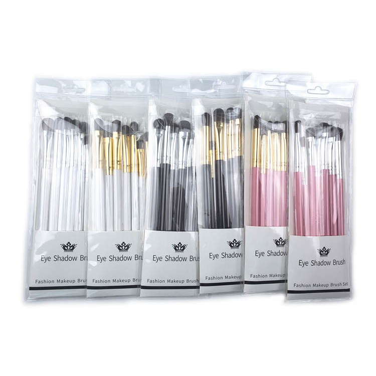 Set 7 Cọ Trang Điểm Phấn Mắt / Lông Mày / Má Hồng Dành Cho Người Mới Bắt Đầu Cọ trang điểm Bộ cọ phấn mắt Bộ công cụ trang điểm