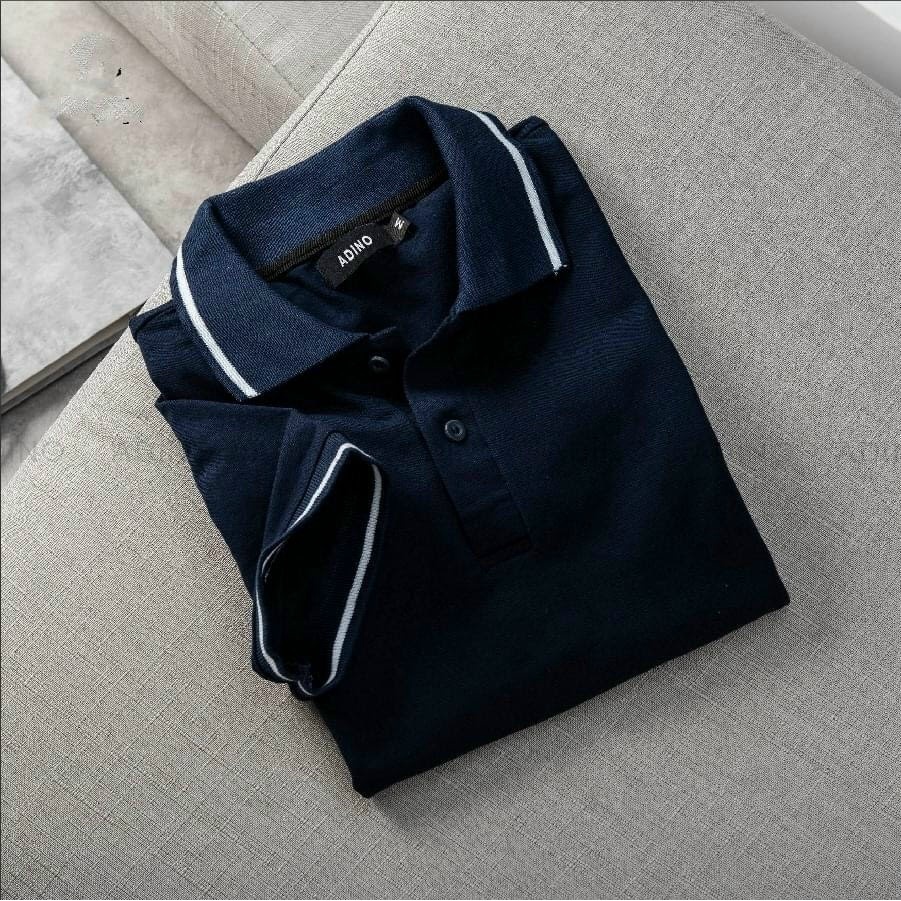 Áo polo, áo polo nam nữ phối viền mặc đồ đôi nam nữ siêu đẹp phom dáng chuẩn - Bô store