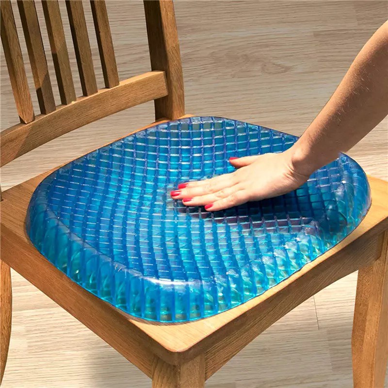 ❗CHÍNH HÃNG❗Đệm tổ ong lót ghê ô tô 4D Sitter Gel Flex Silicone - Đệm lót ghế Silicone thoáng khí bảo vệ cột sống