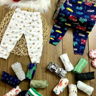 Set 5 quần bozip xuất dư cho bé trai, bé gái