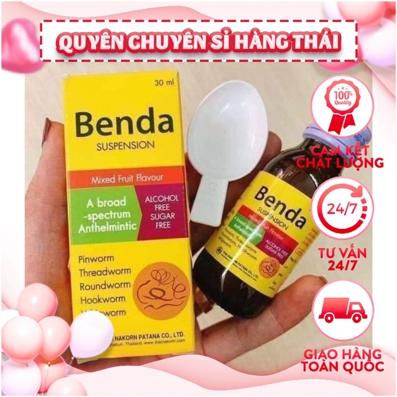 Siro benda 30ml thái lan