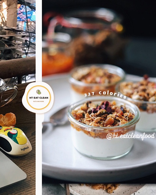 NGŨ CỐC GRANOLA DINH DƯỠNG (500g) MIX CÁC LOẠI HẠT | BigBuy360 - bigbuy360.vn