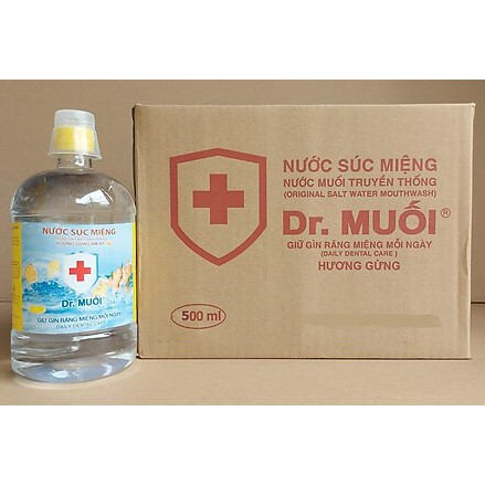 Nước Súc Miệng Dr. Muối Hương Gừng